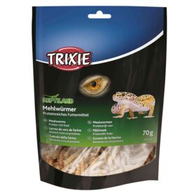 Trixie Mealworms For Reptiles, Small Animals & Large Aquarium Fish 70g