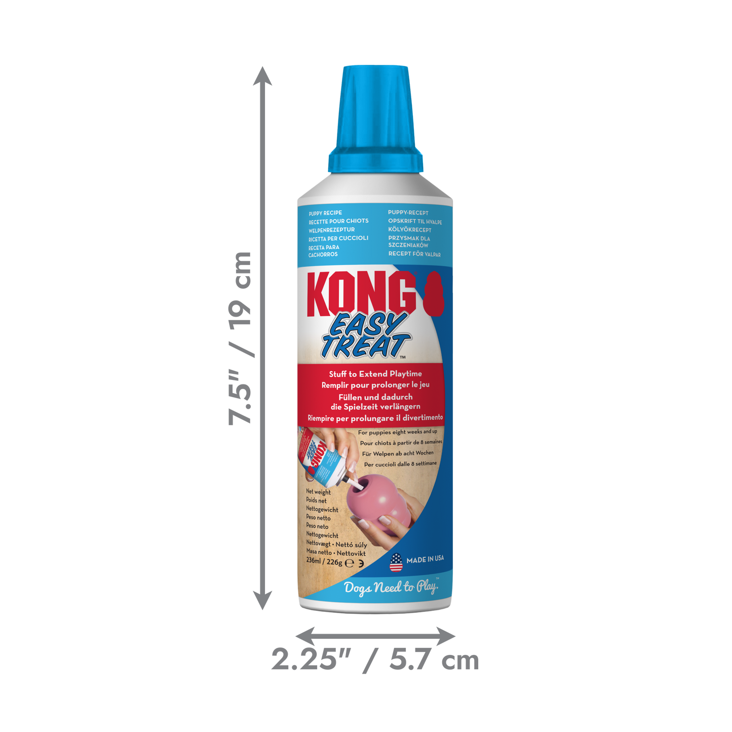 KONG Easy Treat Puppy Dog Treat – 226g