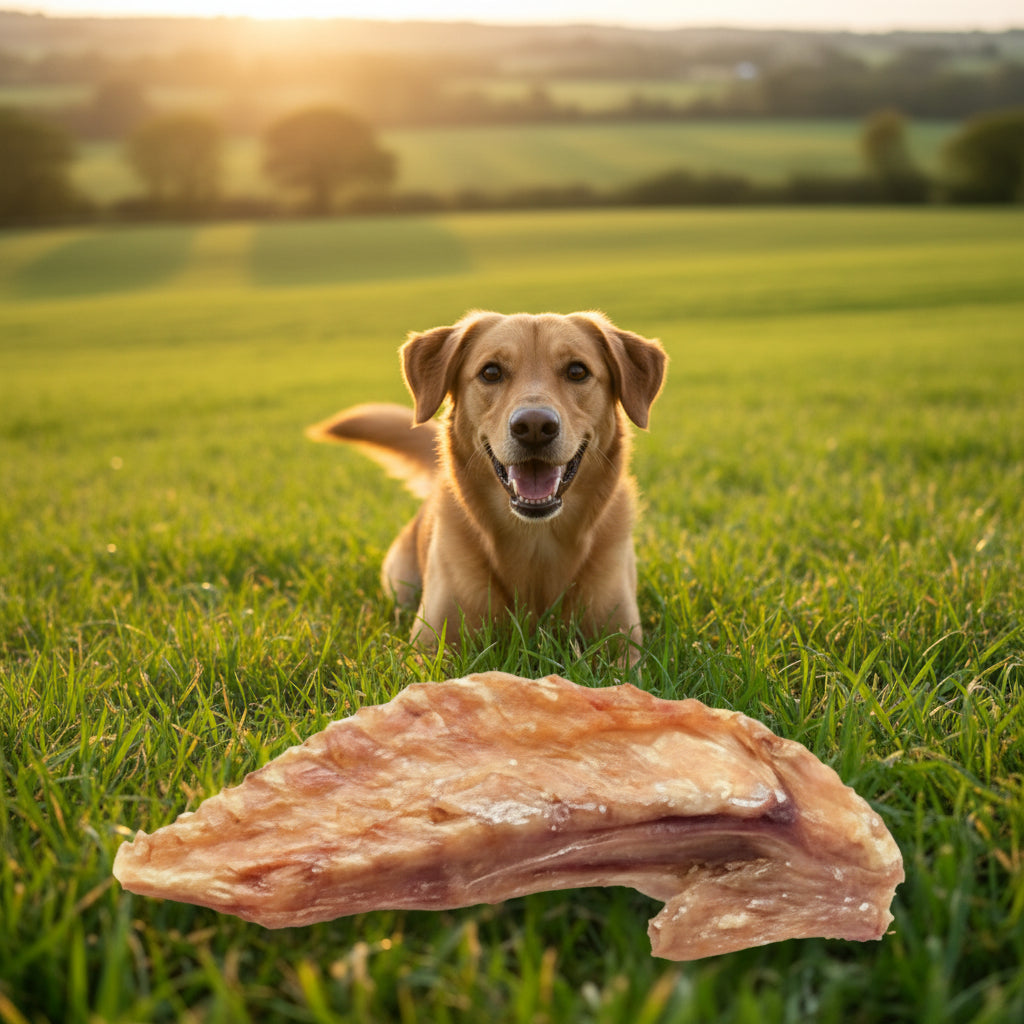Burns Turkey Wings Dog Treat โ Natural Long Lasting Dog Chew