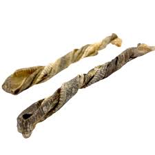 Burns Fish Skin Twists Dog Treats