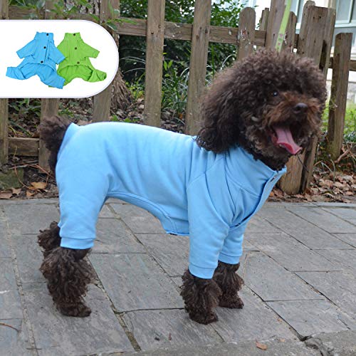 Cotton Pajamas Blue for Dogs
