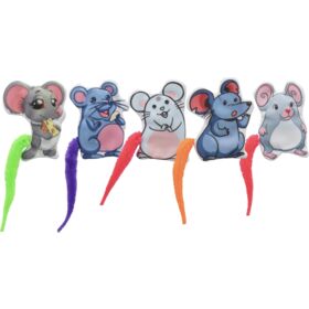 Trixie Mouse Cat Toy 7.5cm. Colours Vary
