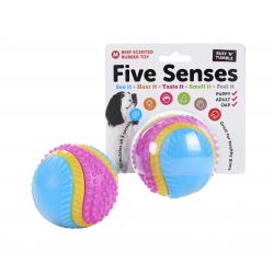 Five Senses Sensory Balls. 6.35cm/8cm. Dog Toy