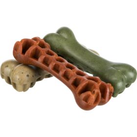Trixie Denta Fun Veggie Honey Comb Bone Dog Treat S&L