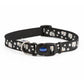 Ancol Fashion Daisy Dog Collar. Black