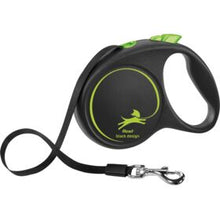 Flexi BLACK DESIGN Tape Dog Leads