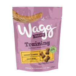 Wagg dog treat package on a white background