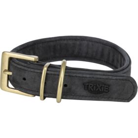 Trixie Pure Leather Dog Collar, extra wide