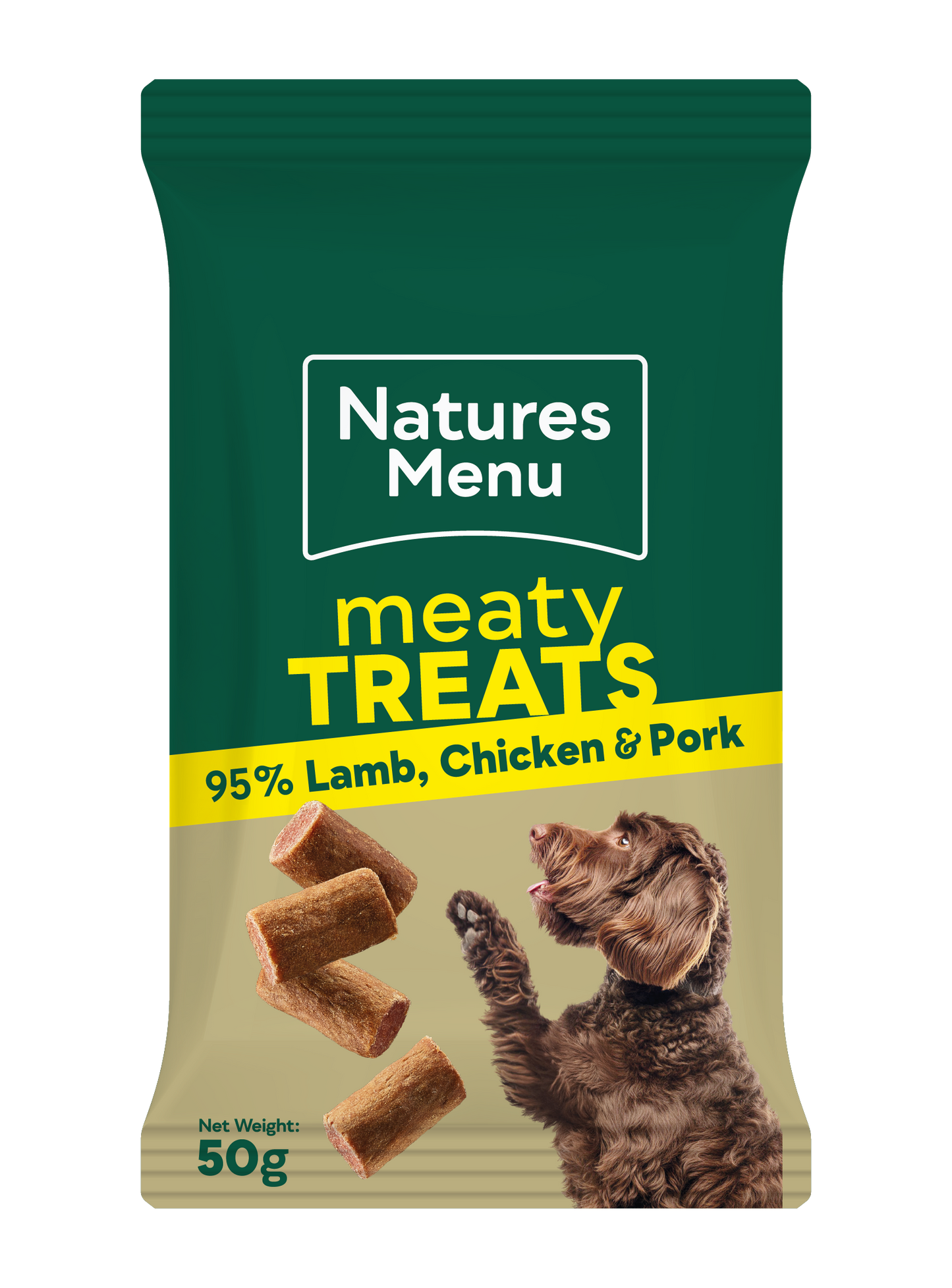 Natures Menu Meaty Dog Treats 50g