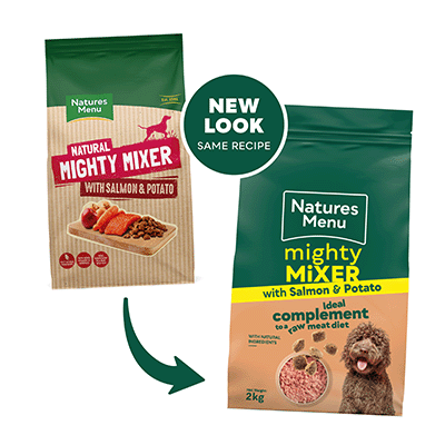 Natures Menu Mighty Mixer Biscuits 2kg. Dog Food Biscuits
