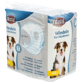 Trixie Diapers For FEMALE Dogs, 12pk