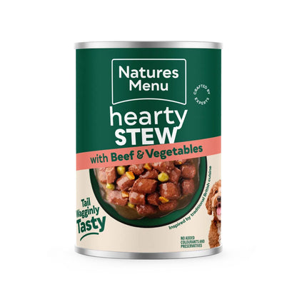 Natures Menu Hearty Stew Dog Food, various flavours