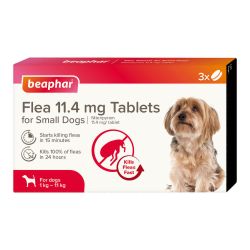 Beaphar Flea Tablets For Dogs (3Tabs)