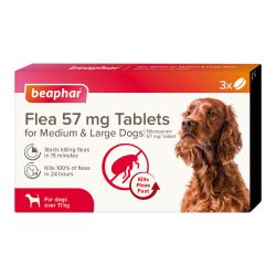 Beaphar Flea Tablets For Dogs (3Tabs)
