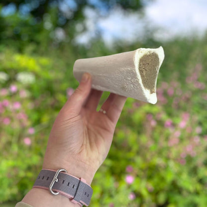 Nova White Filled Bones Dog Treats – Long Lasting Filled Dog Chews