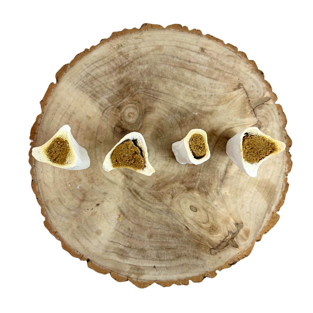 Nova White Filled Bones Dog Treats – Long Lasting Filled Dog Chews