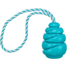Trixie Super Strong Jumper with rope, Dog Toy. Petrol
