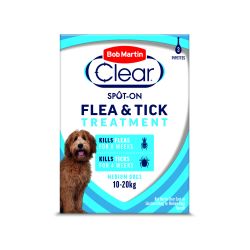 Bob Martin Spot On Flea & Tick Treatment For Dogs. Various sizes