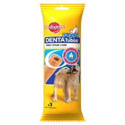 Pedigree Puppy DentaTubos 3 Pack – Puppy Dental Chews with Calcium