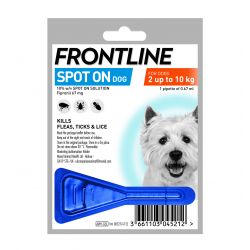 Front line Spot On For Small Dogs 1tmt