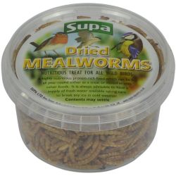 Supa Dried Mealworms for Birds & Small Animals