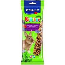 Vitakraft Rabbit Stick Wild Berry 112g, 2pk
