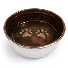 The Poppy Collection Dog Bowl - Chocolate Large