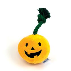 Happy Pet Halloween Pumpkin Rope Dog Toy, 30cm.