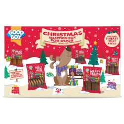 Christmas Good Boy Dog Selection Box, 150g