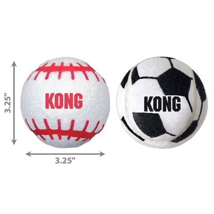 KONG Sport Balls Dog Toy – Assorted – Large