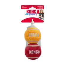 KONG Sport Softies Balls Dog Toy – 2 Pack – Assorted – Large