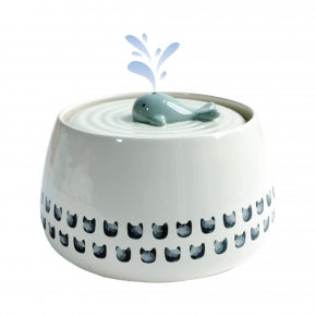 Ancol Cat Drinking Fountain Whale design