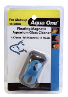 Aqua One Floating Magnet Cleaner for 5mm Glass Tank