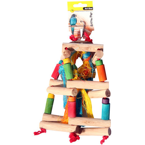Parrot Toy Wooden Jungle Gym 31cm.