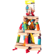 Parrot Toy Wooden Jungle Gym 31cm.
