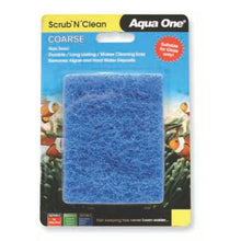 Aqua One Scrub N Clean Algae Pad Coarse Small for Fish Tanks