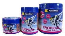 Aqua One Tropical Fish Flake With Garlic 100g