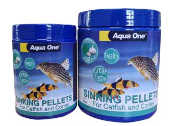 Aqua One Catfish/Cory  Bottom Feeder Sinking Pellets 150g