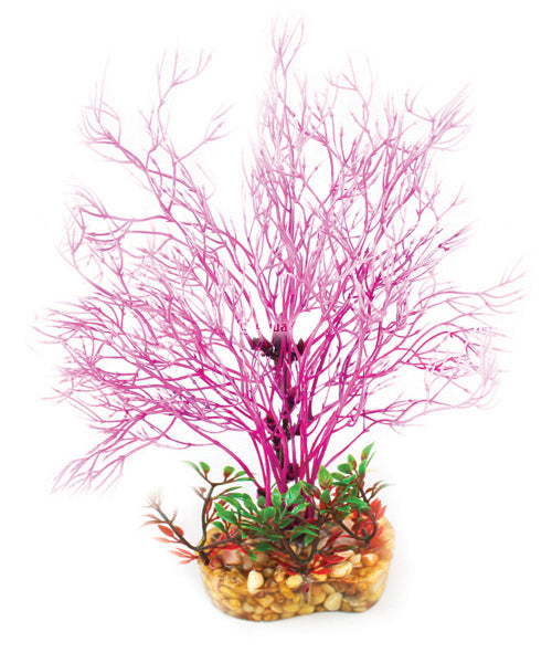 Vibrance- Pink Elatine with Gravel Base M Aquarium Plant