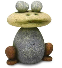Aqua One Air Operated Stone Frog Fish Tank Ornament 10x8x12cm.