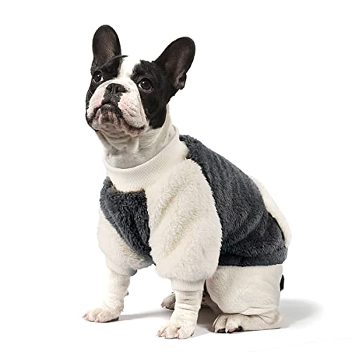 CLEARANCE - Namsan Dog Jumper for Small Dogs, Winter Dog Jumper with Pocket Design, Warm Fleece XL