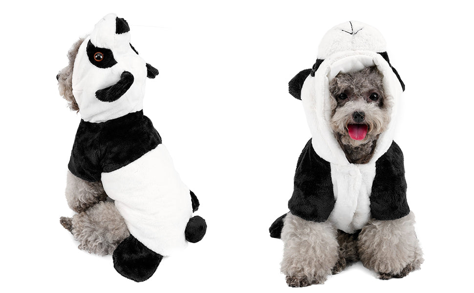 Filhome Panda Dog Costume S