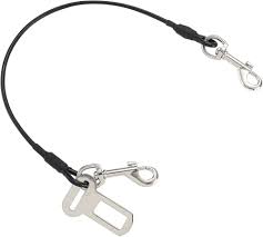 Filhome Dog Car Seatbelt Made of Coated Wire Rope