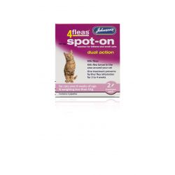 Johnson's 4fleas Spot On Kitten Cat Flea 2 Treatments