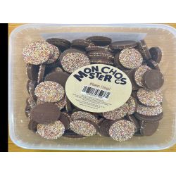 Monster Plain Chocolate Discs Dog Treat sold singly