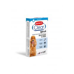 Bob Martin Flea Clear Spot On for Medium Dogs 1 treatment