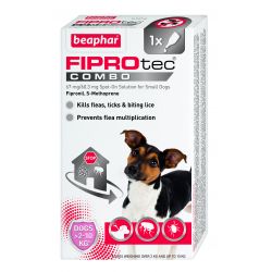 Beaphar FIBROtec COMBO Spot On for Small Dogs 1 treatment