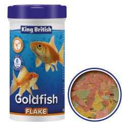 King British Goldfish Flakes 28g.