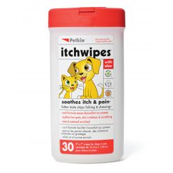 Petkin Itch Stop Wipes for Cats and Dogs 30pcs.