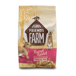 Tiny Friends Farm Russell Rabbit's Carrot & Timothy Mix 2.5kg